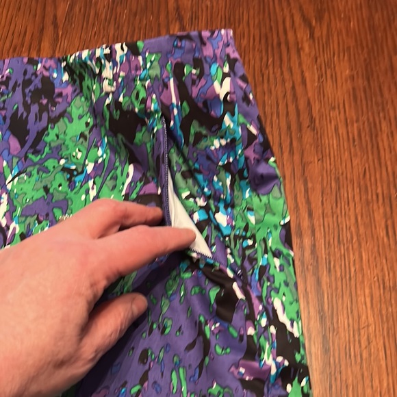 Beautiful Lined multi color skirt Sz 6 NWOT - Picture 7 of 14